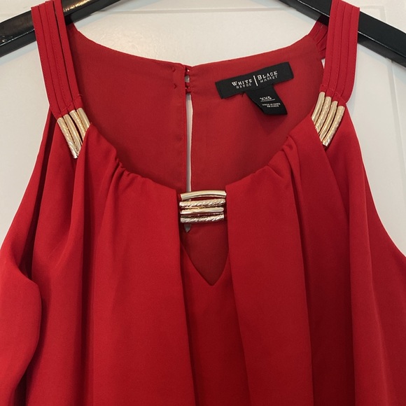 NWOT red shell top - Picture 3 of 4